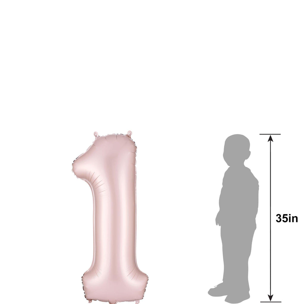 34in Number (0-9) Balloon, Assorted Colors